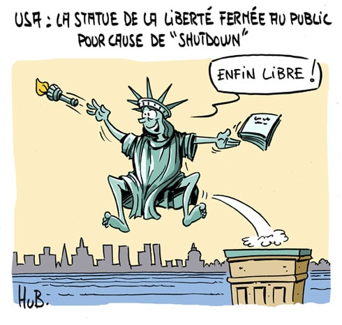 La Statue de la Liberté fermée au public